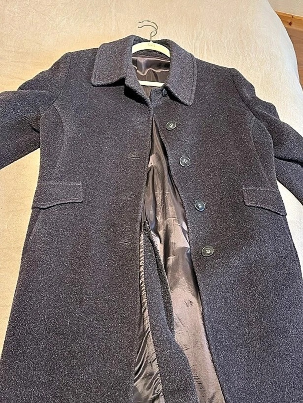 Cinzia Rocca Wool Pea Coat Size m/L